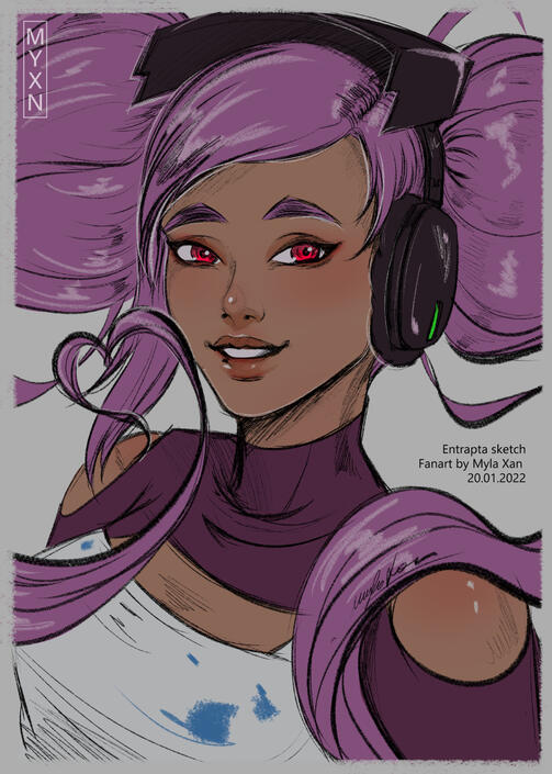 Sketchy headshoot