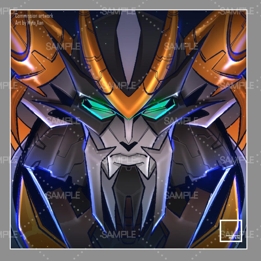 Sketchy Symmetrical Headshoot $20 USD